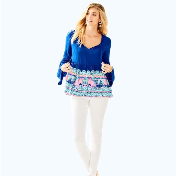 Lilly Pulitzer Tops - Lilly Pulitzer "Kahli" Top
